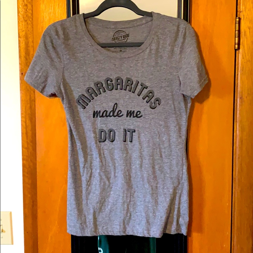 Gray shirt